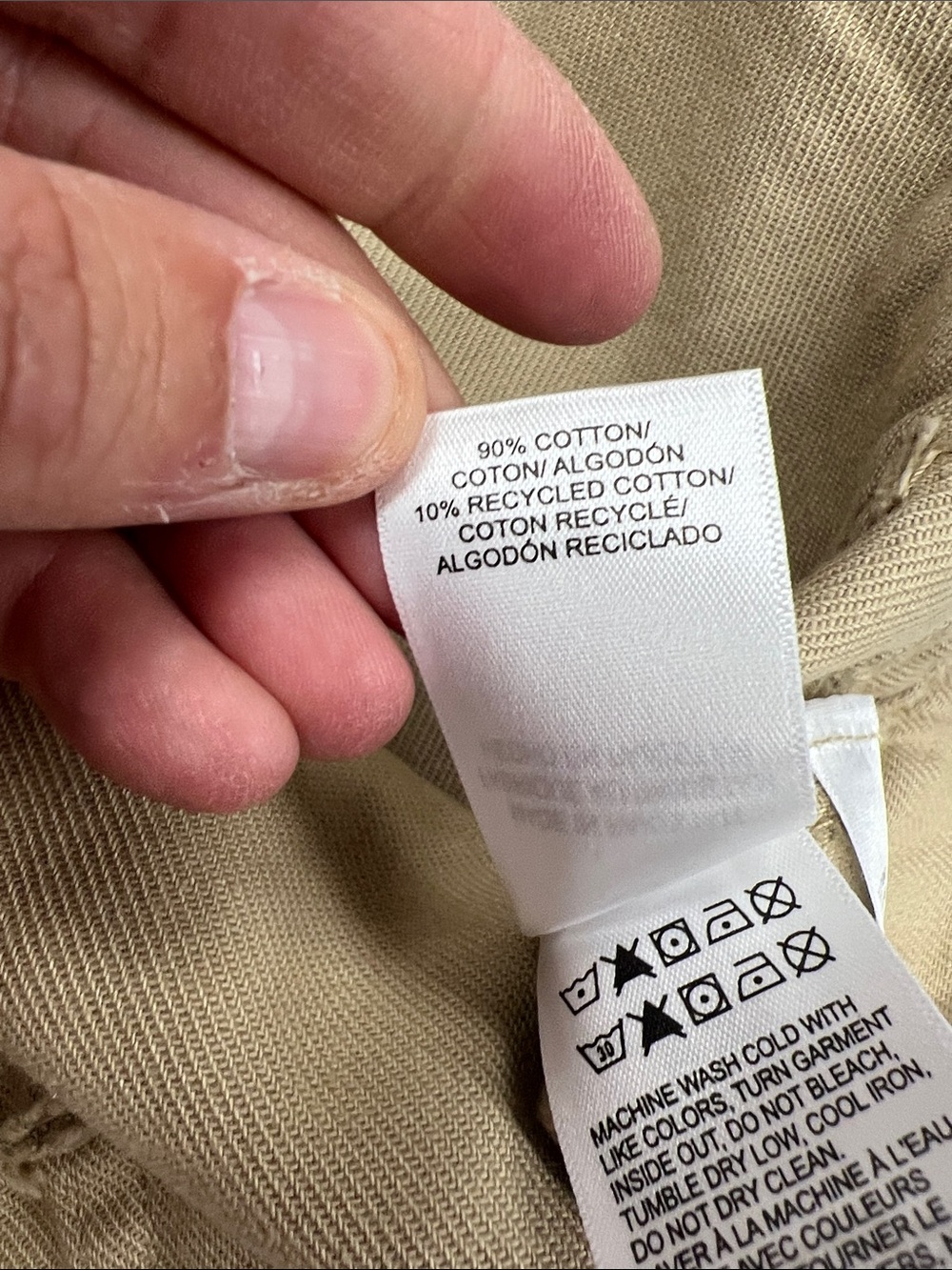 Lucky Brand 90’s Loose High Rise Straight-Leg Pants - Khaki Women’s 12 - Picture 5 of 14